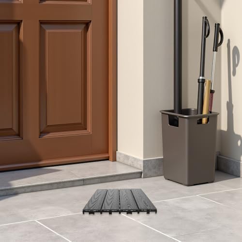 Plastic Wood Interlocking Deck Tiles - Image 5