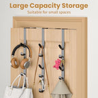 Kaiferty Over the Door Hooks, Metal Door Hooks - Image 3