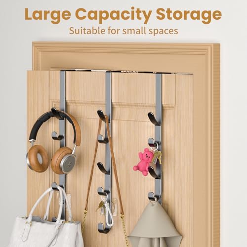 Kaiferty Over the Door Hooks, Metal Door Hooks - Image 3