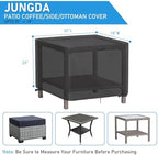 Outdoor Table Cover for 30 Inch Rectangle Side Table - Image 2