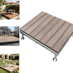 Heavy Duty Adjustable Height Decking Platform – Wood Plastic Composite Modular by Unknown