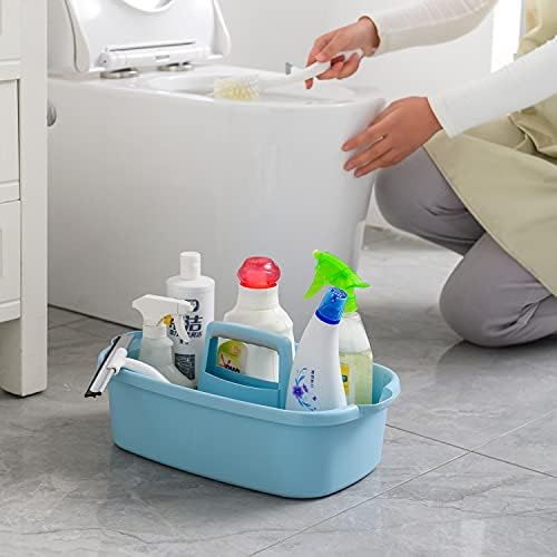 ALINK Large Plastic Shower Caddy Tote, Portable Storage Caddy Basket Organizer - Image 5