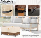 ANartcle Patio Coffee Table Cover, 600D Waterproof Heavy Duty Rectangular - Image 4
