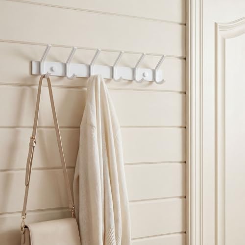 WEBI Coat Rack Wall Mount, Coat Hooks Wall Mounted, Coat Hanger Wall Hook Rack - Image 2