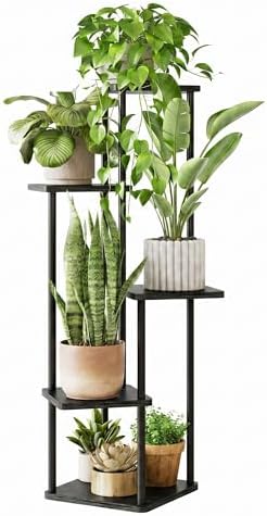 GENTINGBRO Tall Plant Stand Indoor 5 Tier Plant Shelf - Image 6