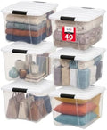 IRIS USA 40 Qt Storage Bins by IRISUSA