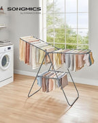 SONGMICS Clothes Drying Rack, Foldable Space-Saving Laundry Drying Rack - Image 2