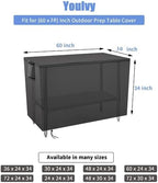 Outdoor Prep Table Cover for Metal BBQ Cart Table - Image 3