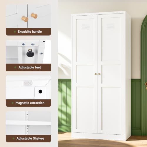 Letaya White Storage Cabinet - Image 5