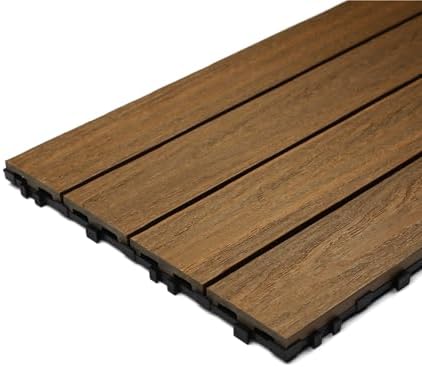 NewTechWood UltraShield Naturale 1 ft. x 3 ft. Quick Deck Outdoor Composite - Image 3