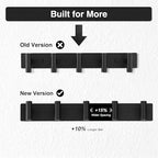 Black Coat Wall Mounted Rack - Image 4