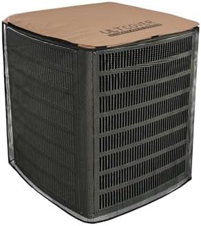 ULTCOVER 2 in 1 Air Conditioner Defender Cover 34W x 34D x 32H inch by ULTCOVER