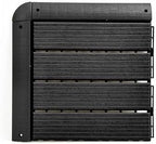 FloorPops Edge Strip Interlocking Deck Tiles, Dark Grey - Image 4