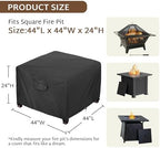 iBirdie Outdoor Fire Pit Cover 44 x 44 inch, - Image 2