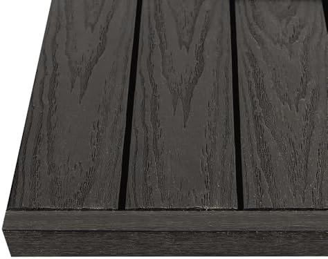 1 in. x 1 ft. Quick Deck Composite Deck Tile Straight Trim by NewTechWood