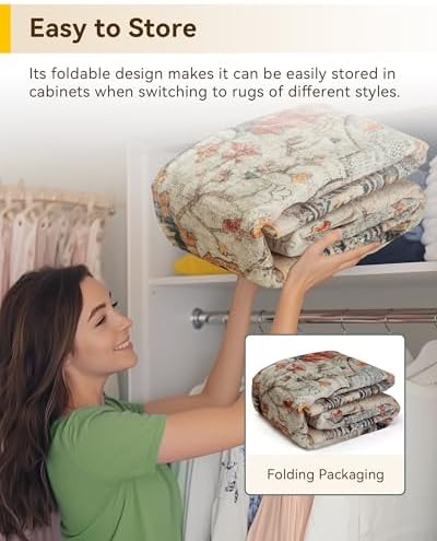 RELEANY Washable Area Rug - Image 5
