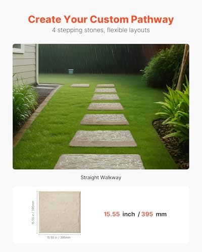 VEVOR Garden Stepping Stones, Decorative Stepping Stones - Image 6