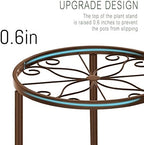 CADANI 5-Pack Metal Plant Stands - Image 4