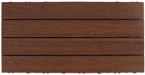 NewTechWood UltraShield Naturale 1 ft. x 2 ft. Quick Deck Outdoor Composite by NewTechWood