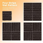 ASTEROUTDOOR Interlocking Deck Tiles Plastic Waterproof Outdoor Flooring 12" x - Image 6