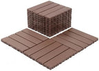 44 PCS 12"x12" Interlocking Deck Tiles by Unknown
