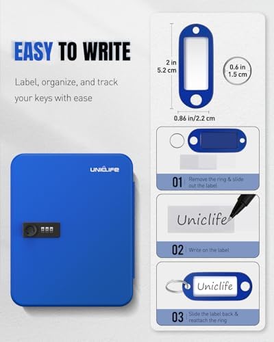 Uniclife 48 Keys Lock Box for Keys - Image 5