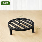 3 Pack 10.2 Inch Metal Plant Stands Outdoor Indoor Pot Riser - Image 6
