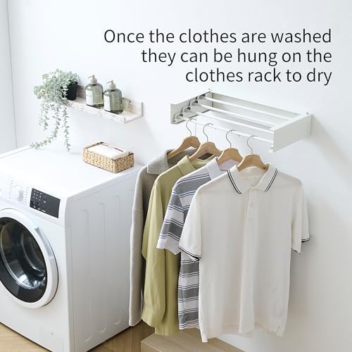 RFOUO Wall Mounted Clothes Drying Rack - Image 2