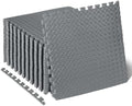 ProsourceFit Exercise Puzzle Mat 1/2-inch, EVA Interlocking Foam Floor Tiles by ProsourceFit