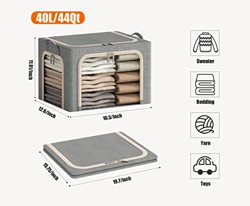 3 Openings Clothes Storage Bins - Image 6