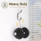 Coat Hooks Wall Mount, Heavy Duty Wall Hooks - Image 4