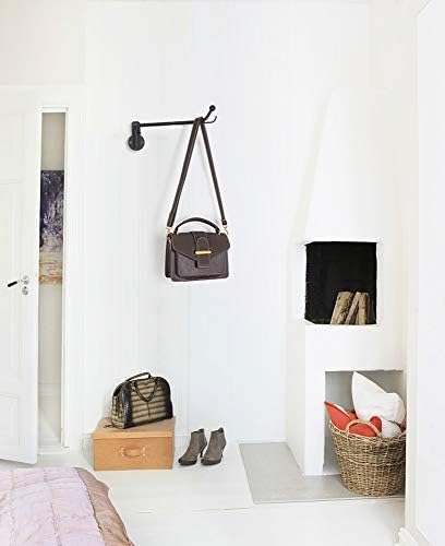 Mkono Wall Mounted Drying Rack Laundry Hook - Image 6