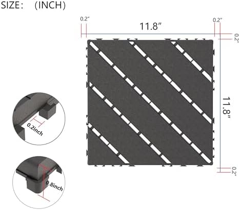 Plastic Interlocking Deck Tiles - Image 7