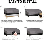 Easy-Going Heavy Duty Outdoor Bench Couch Cover, 104Wx32.5Dx33H inch - Image 7