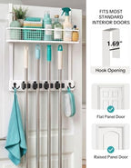 BS-VOG Over the Door Broom Holder - Image 3