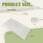31" x 5.5' Garden Pathway Interlocking Plastic Walkway - Image 3