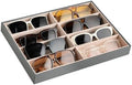 Frebeauty 8-Slot Sunglass Organizer Tray, Sunglass Holder by Frebeauty