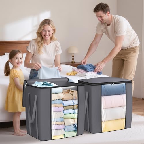 TasticTotes 120L Extra Large Blanket Clothes Storage Bags, 1 Pack - Image 6
