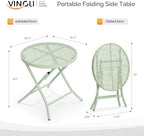 VINGLI Outdoor Folding Side Table - Image 3