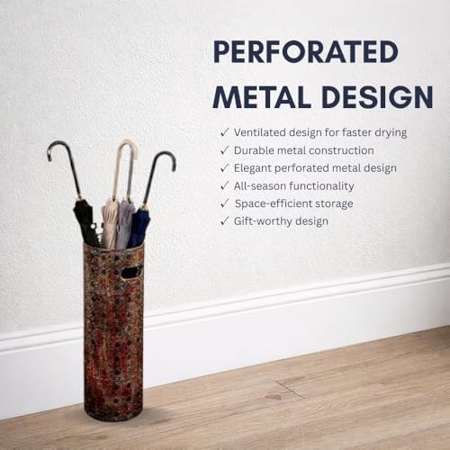 Concepts 21 inch Heavy Duty Metal Umbrella Stand - Image 4