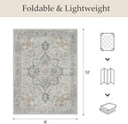 GENIMO Indoor Outdoor Rug, Washable - Image 2