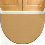 OLANLY Half Circle Door Mat 47x32, Low Profile Doormat by OLANLY