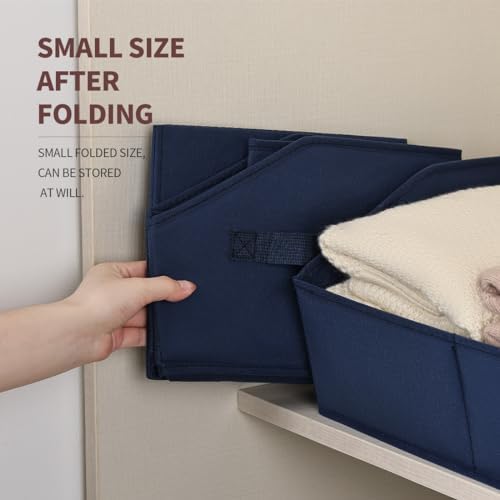 Homsorout Closet Baskets for Shelves Trapezoid - Image 6