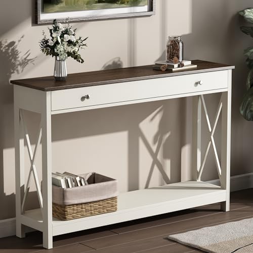 Treocho 47" Farmhouse Console Table by Treocho