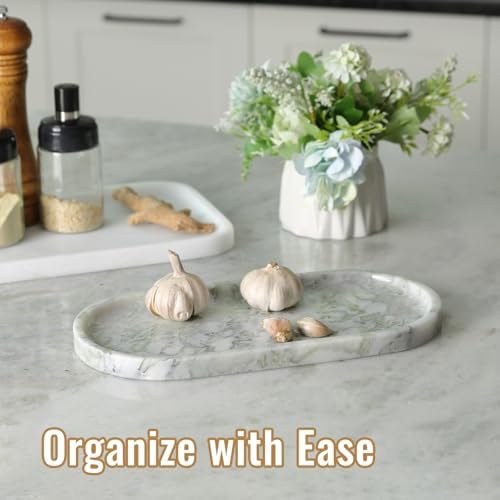 Koville African Natural Marble Tray, Catchall Tray - Image 4