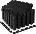 18 Pcs EVA Foam Floor Tiles, Puzzle Exercise Mat Set by Haulcove