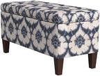 HomePop 36" Decorative Storage Bench - Image 5