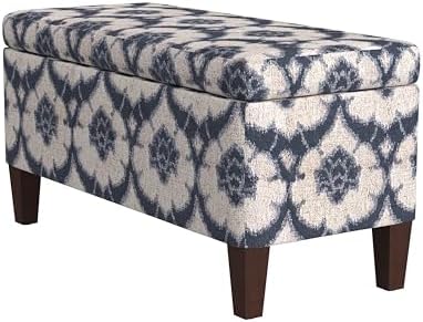 HomePop 36" Decorative Storage Bench - Image 5