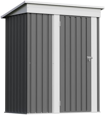 Patiowell 5x3 FT Outdoor Storage Shed, Garden Tool Shed - Image 2