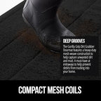 GORILLA GRIP Dirt Grabber Door Mat Durable Mesh - Image 4